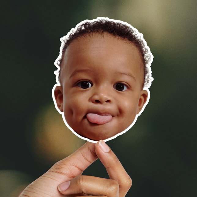 Pegatina Custom Happy Baby Face Meme Photo Personalized (Subido por el creador)
