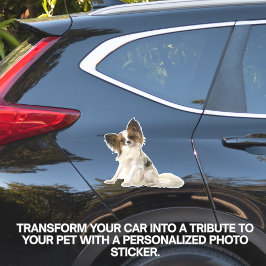 Pegatina Custom Pet Photo Car Window Vinyl Sticker