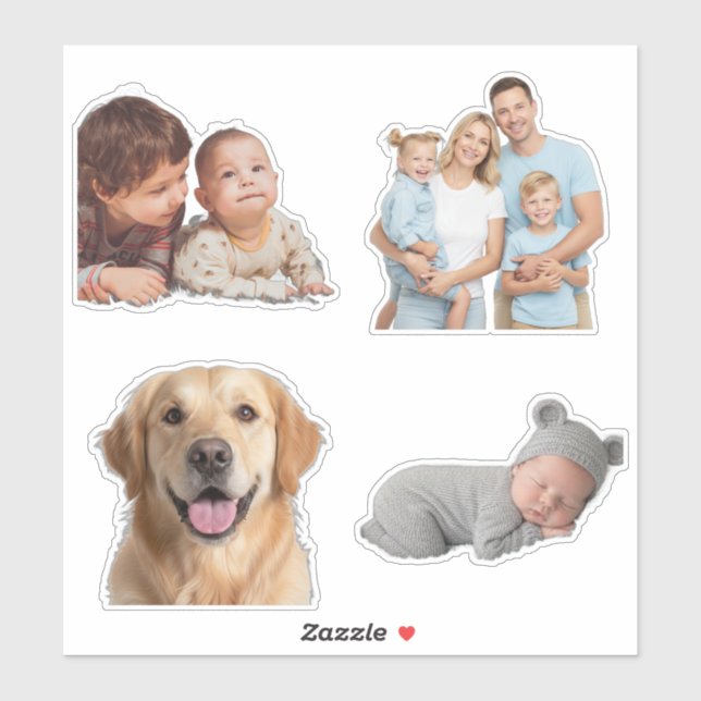 Pegatina Custom Photo Stickers – Personalized Picture (Hoja)