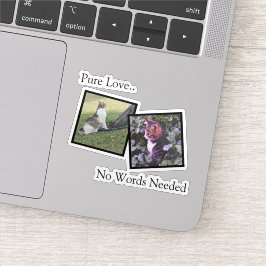 Pegatina Customizable Pet Photo vinyl Sticker