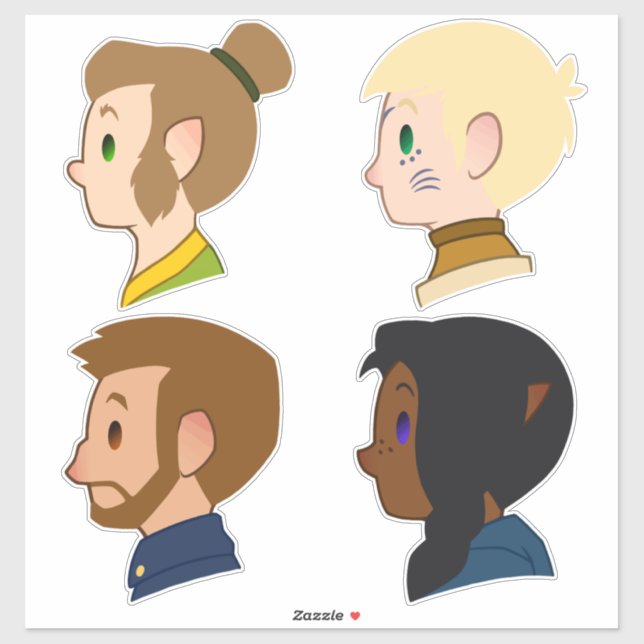 Pegatina Cuta A Un Pasado (Hoja)