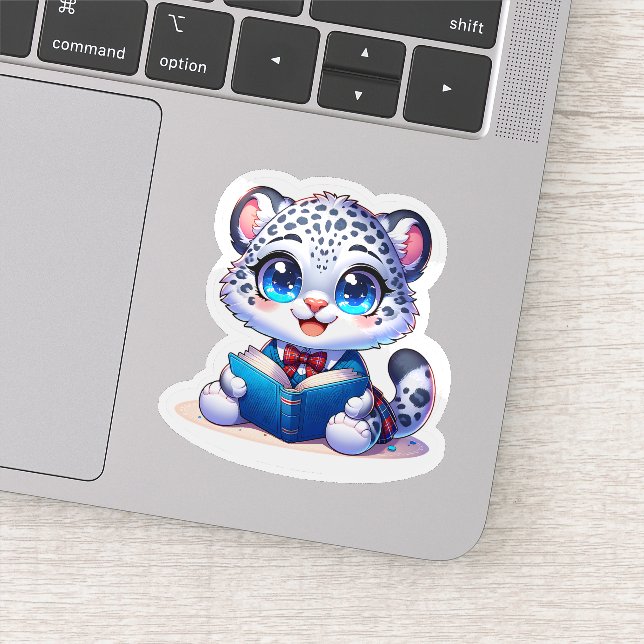 Pegatina Cute Anime Big Cat Stickers Kawaii Stickers (Detalle)