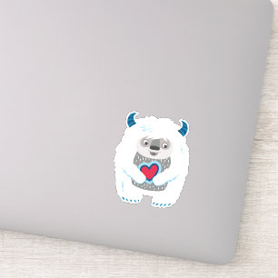 Pegatina Cute Bigfoot
