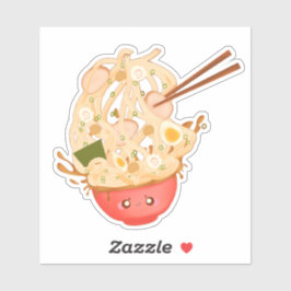 Pegatina Cute Bowl De Ramen