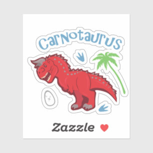 Pegatina Cute Carnotaurus