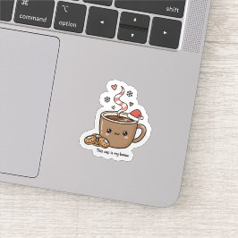 Pegatina Cute Christmas Hot Cocoa Sticker