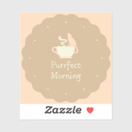 Pegatina cute coffee stickers