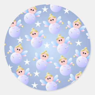 Pegatina Cute Fairy Godwoman