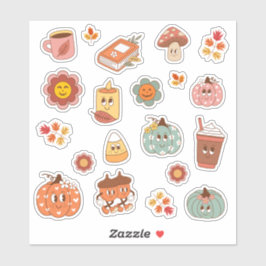 Pegatina Cute Fall Stickers