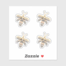 Cute Gold Bee Bumblebee