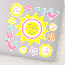 Cute Happy Yellow Sunshine