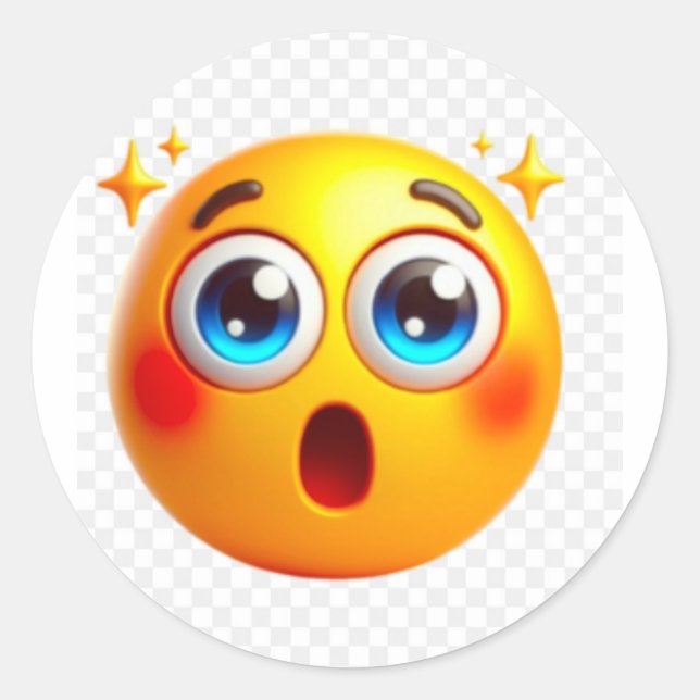 Pegatina Cute imoji (Anverso)