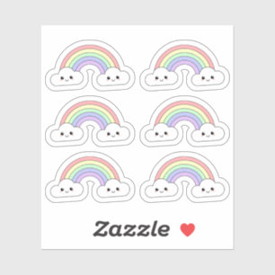 Pegatina Cute Kawaii Pastel Planner de Bujo Decorativo Arco