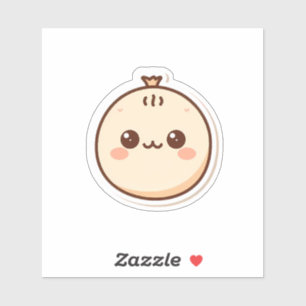 Pegatina Cute Kawaii Sticker de Albóndiga Fo Adorable de