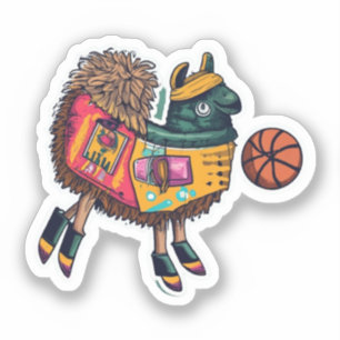 Pegatina Cute Llama