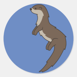 Pegatina Cute Otter