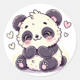 Pegatina Cute Panda - Diseño Animal Adorable
