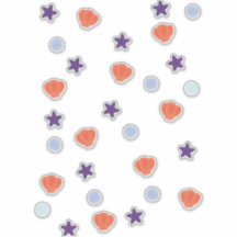 Cute Pastel Halloween Ocean Seasheles & Sea Stars