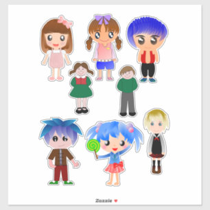Pegatina Cute Personalizado Kids Clipart