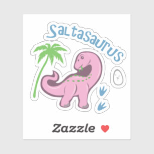 Pegatina Cute Saltasaurus