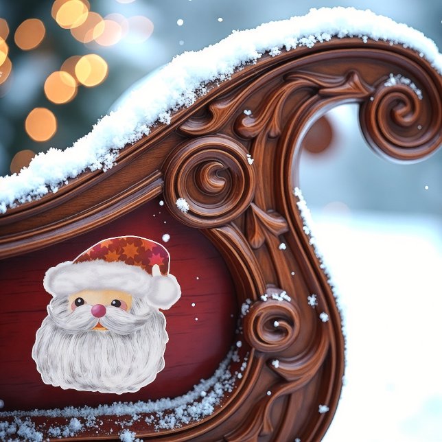 Pegatina Cute Santa (Subido por el creador)