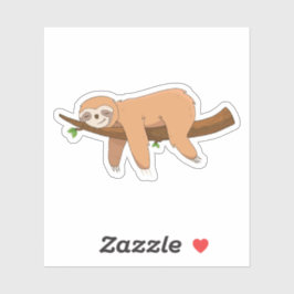 Pegatina Cute Sleepy Sloth Sticker