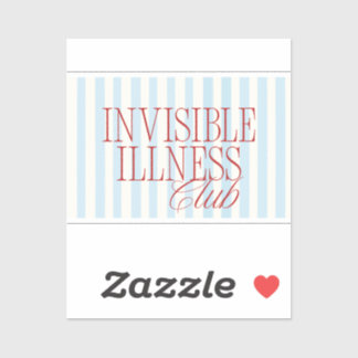 Pegatina Cute Spoonie del 'Invisible Illness Club'