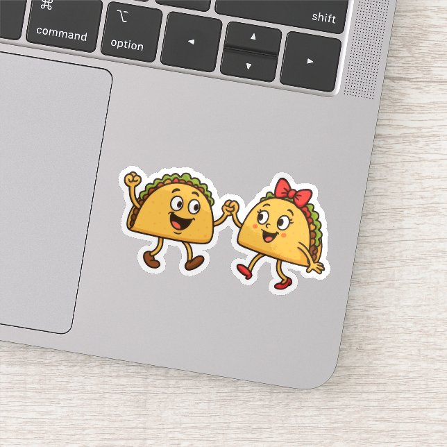 Pegatina Cute Tacos (Detalle)