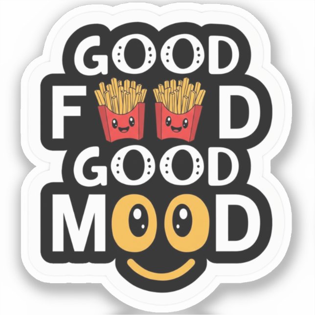 Pegatina “Cute & Unique Sticker – Fun, Creative, and Durabl (Anverso)