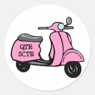 Pegatina Cuter Scooter