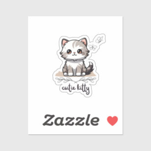 Pegatina Cutie Kitty