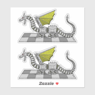 Pegatina Cyberdragon