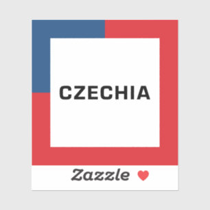 Pegatina Czechia 01A
