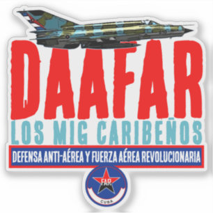 Pegatina DAAFAR Caribbean Migs