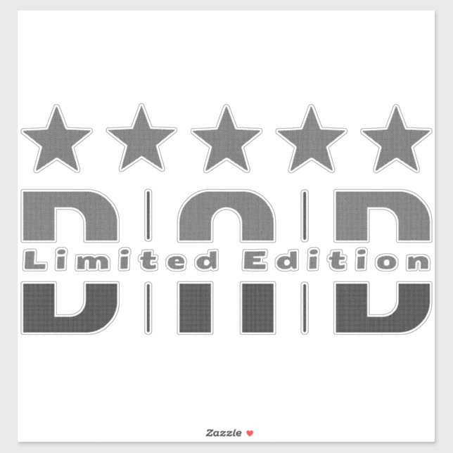 Pegatina Dad Limited Edition (Hoja)