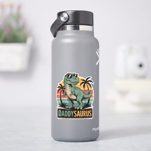 Pegatina Daddysaurus T Rex Dinosaur Daddy Saurus