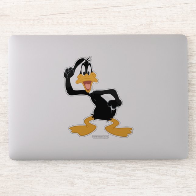 Pegatina DAFFY DUCK™ con una gran idea (Ordenador)