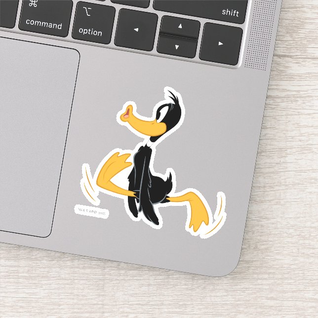 Pegatina DAFFY DUCK™ Ser loco (Detalle)