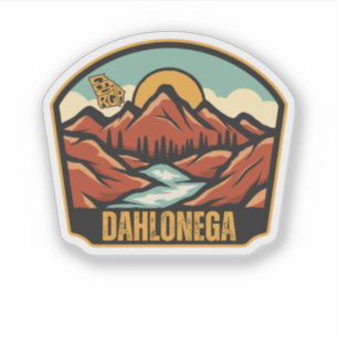 Pegatina Dahlonega, Georgia
