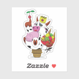 Pegatina Dairy Quuen