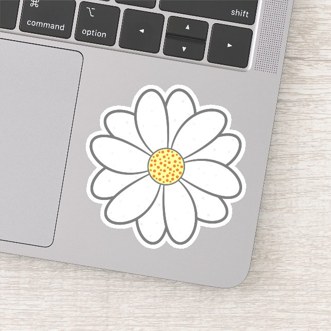 Pegatina Daisy Flower (Detalle)