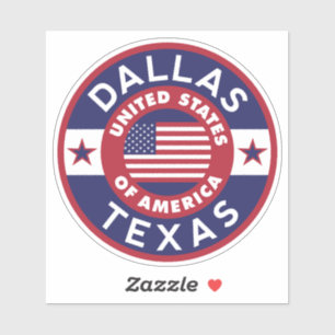 Pegatina DALLAS, Texas