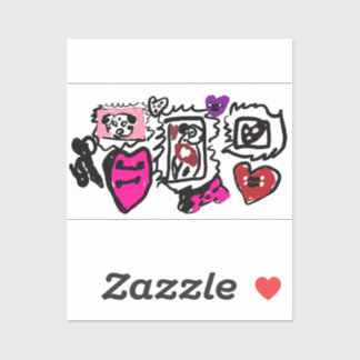 Pegatina Dalmatian lovely