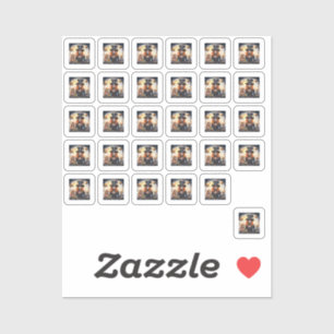 Pegatina Dama de Steampunk con cráneo de sombrero superior