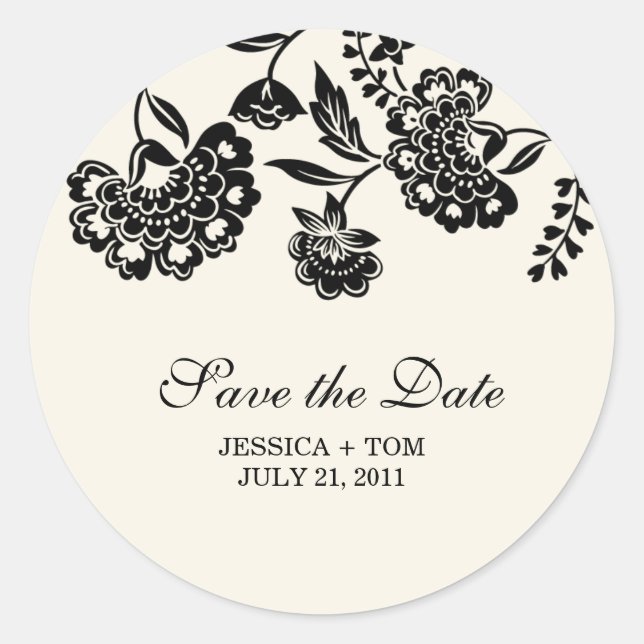 pegatina damasco (Anverso)