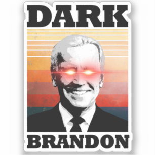 Pegatina Dark Brandon