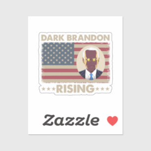 Pegatina Dark Brandon Funny Joe Biden Meme