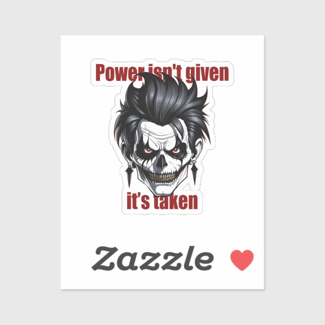 Pegatina Dark Dominance (Hoja)