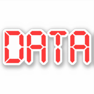 PEGATINA DATOS DIGITALES