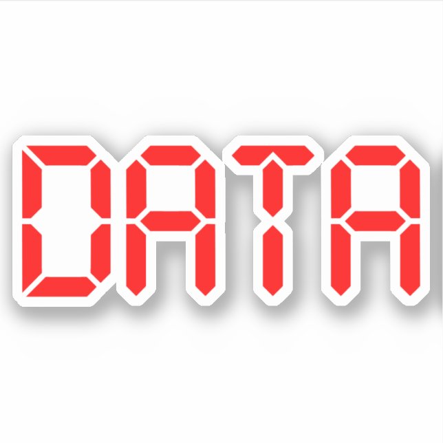 PEGATINA DATOS DIGITALES (Anverso)